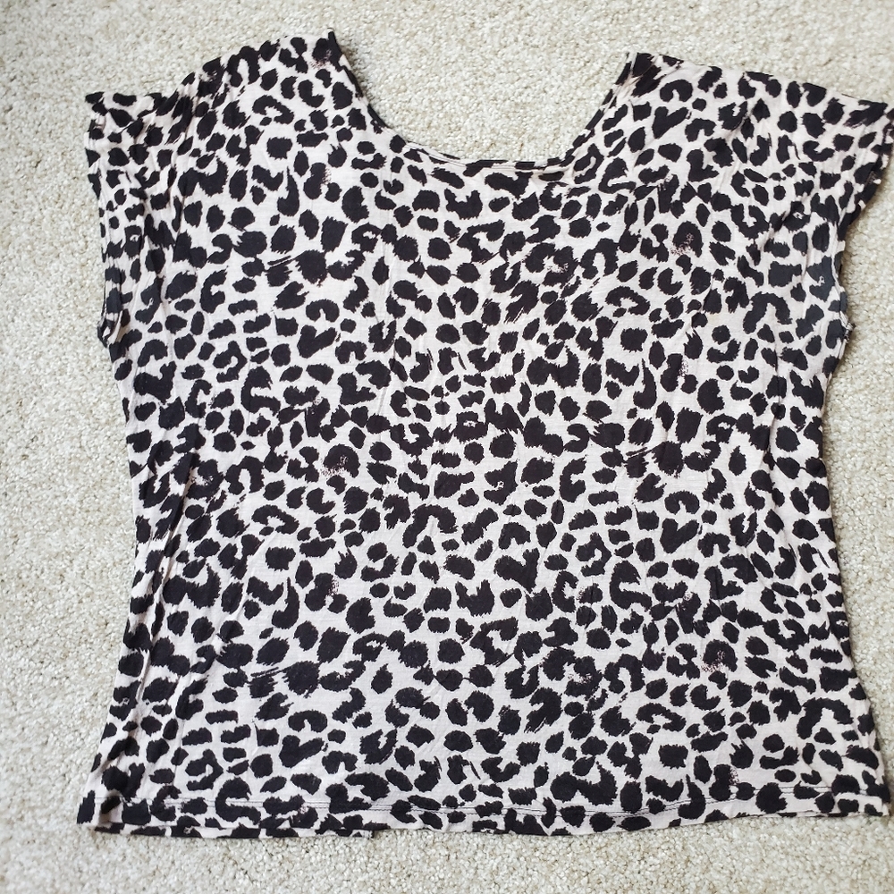 Forever 21 | Leopard Print String-Back Top - image 2